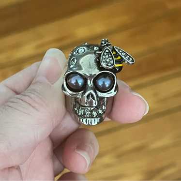 alexander mcqueen skull ring - Gem
