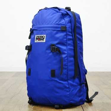 old mont-bell ZERO POINT リュック　古着　90s old mont-bell モンベル リュック バックパック 黒 古着 90s
