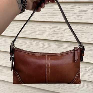 バッグ Vintage Coach Leather Hampton Soho Bag Vintage COACH 