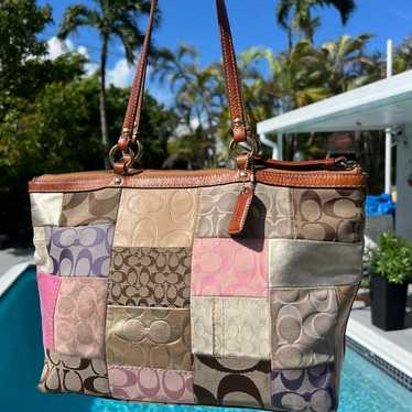 Coach patchwork tote! - Gem