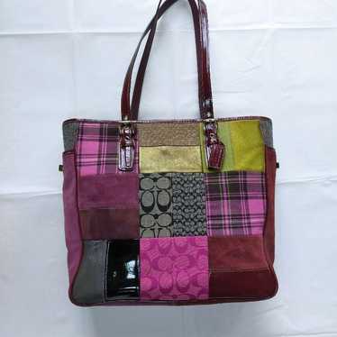 Coach tote bag patchwork - Gem