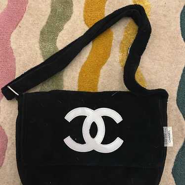 CHANEL PRECISION ポーチ 2.55 ラージ ポーチ - エイジド カーフスキン、ブラック
