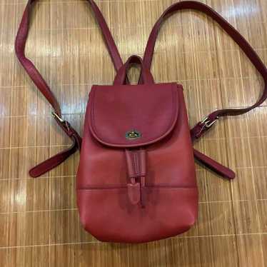 COACHレザー　vintage coach old backpack OLD COACH Vintage Backpack 4134 bag Leather brown #11 | eBay