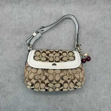 バッグ Coach Signature Flap Hobo Shoulder Bag Coach signature flap shoulder - Gem