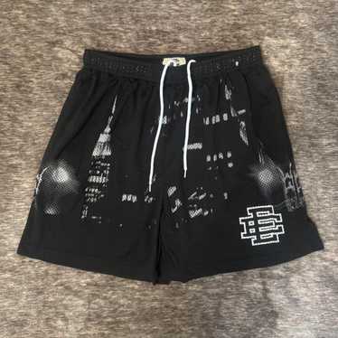ウェア Eric Emanuel shorts XL Eric Emanuel White Metallic Logo Shorts Size - XL *Confirmed