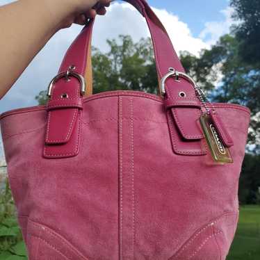 Coach soho pink suede - Gem