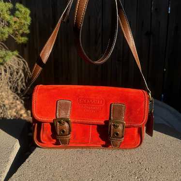 Vintage coach red suede - Gem