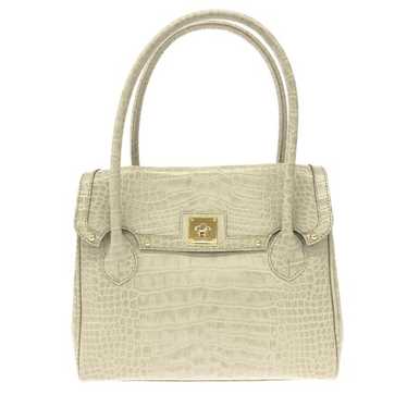 Hamano Handbag Rank A~AB ベージュ Handbag hamano hamano/hamano bag - Gem