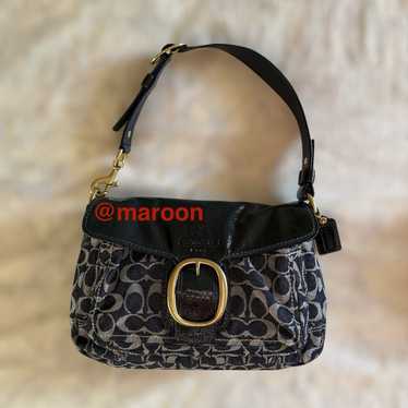 バッグ COACH Bleeker Legacy Signature bag soho COACH Bleeker Legacy Signature Handbag 072 | eBay