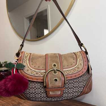 Coach brown suede soho - Gem