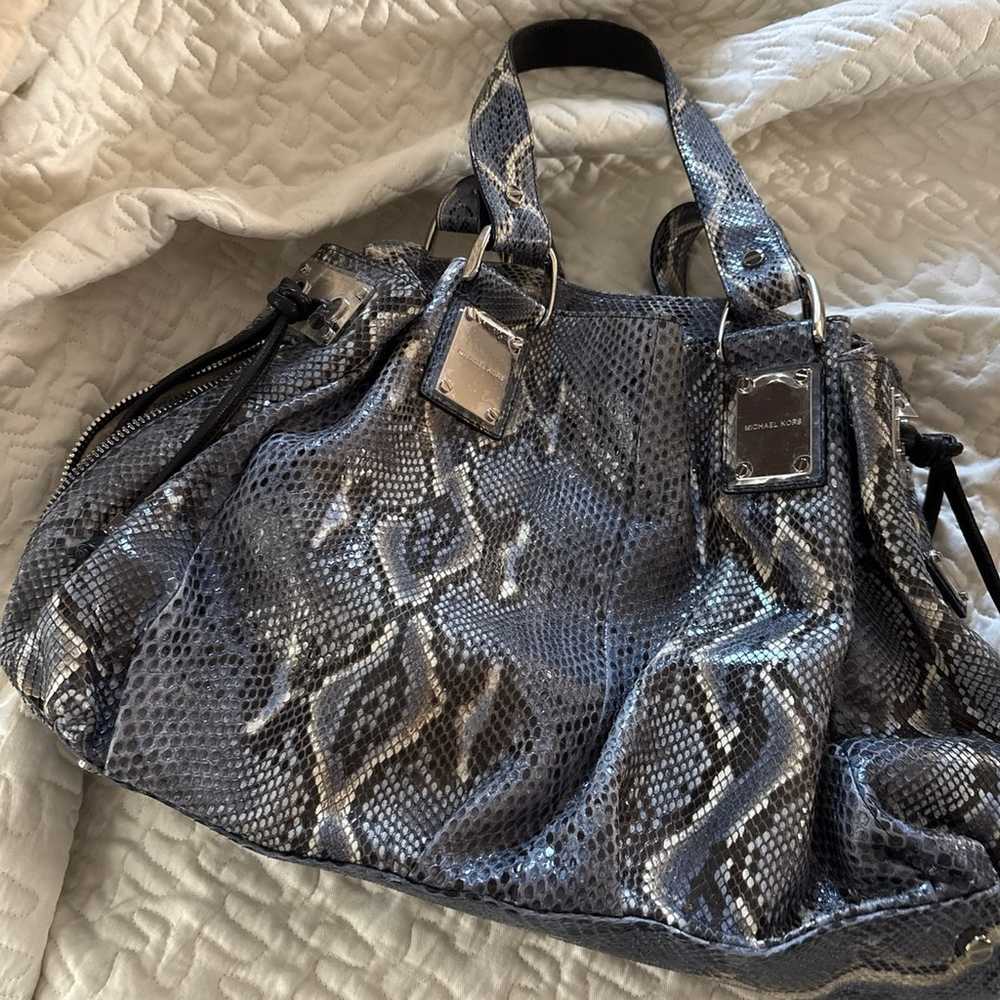 Michael Kors Python Purse - image 1
