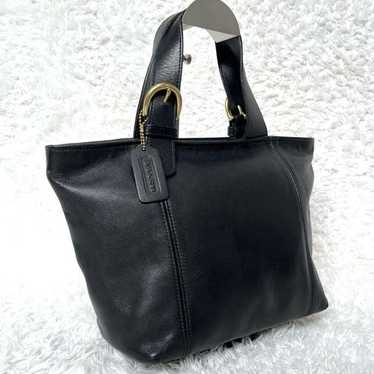 希少✨OLD COACH Tote bag one shoulder USA Coach vintage leather one-shoulder - Gem
