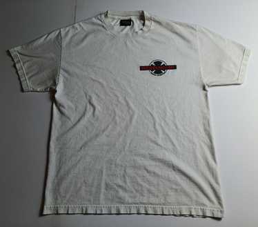 90s 00s NHS黒タグ Independent powell Independent Trucks Shirt Mens Extra Large Black Cross Logo