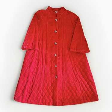 Albert Nipon Vintage Albert Nipon Coat Quilted Ve… - image 1