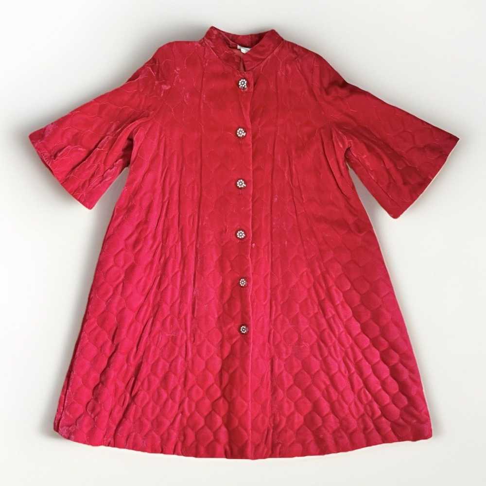 Albert Nipon Vintage Albert Nipon Coat Quilted Ve… - image 2