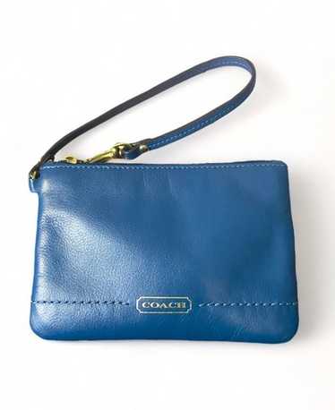 Coach vintage wallet blue - Gem