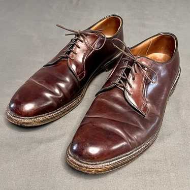 ALDEN　990 cordovan 6 1/2　C/E Alden Men's Plain Toe Blucher Color 8 Shell Cordovan #990