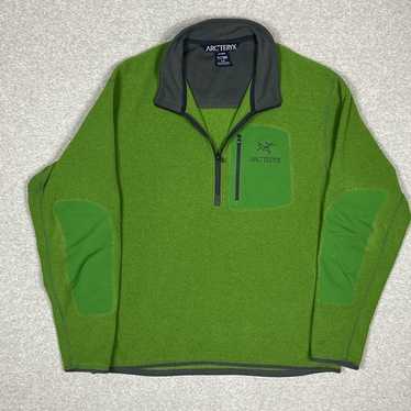 ARC’TERYX APACHE AR ZIP NECK FLEECE 緑 M！ ARC'TERYX APACHE AR ZIP NECK FLEECE | PLAIRE