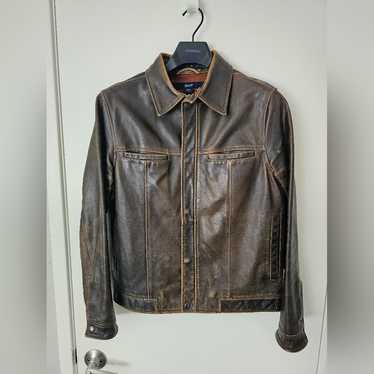Vintage gap leather jacket - Gem