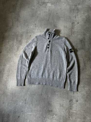 【希少】stone  zip knit sweater Stone island Zip Sweater ~ Vintage Store Clochard92.com
