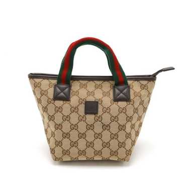 GUCCI キッズ スタートートバッグ Children's printed GG tote bag in beige and blue | GUCCI® SI