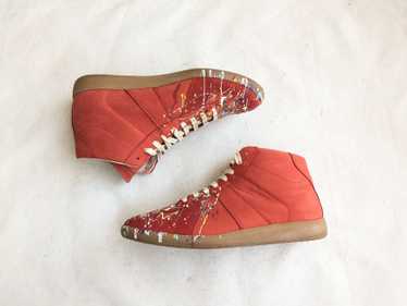 Maison Margiela Marlougiela ボルドー 37サイズ Maison Margiela x Christian Louboutin Marlougiela Flats