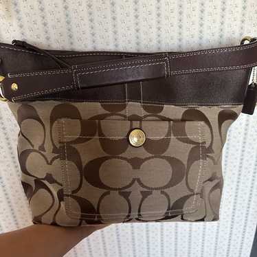 極美品✨vintage coach old bag TOTO brown Rare Made in USA OLD COACH Shoulder Tote Bag Vintage Leather