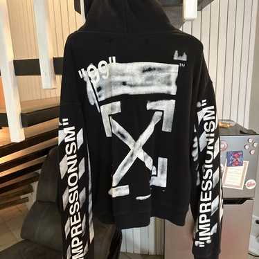 トップス OffWhite hoodie Buy Off-White Diag Multicolour Zipped Hoodie 'White