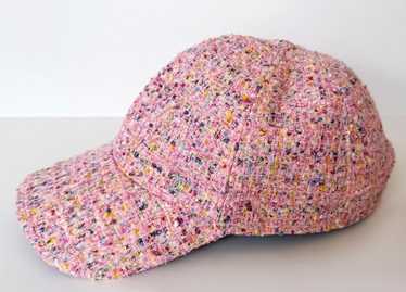 CHANEL サテン キャップ ☆サテンの上品な素材感☆CHANEL キャップ パール (CHANEL