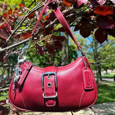 バッグ COACH HAMPTONS DEMI BAG RED 7785 s-l400.jpg