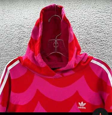 【最終値下げ】マリメッコ adidas パーカー　ピンク Adidas marimekko hoodie - Gem