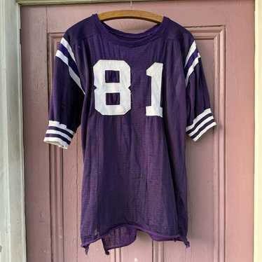 50s Fab-Knit football shirt 古着 vintage 50s football jersey - Gem