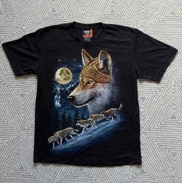 JIMBEAR PRINT T BLACK／jimwag JIMWAG JIMBEAR PRINT T