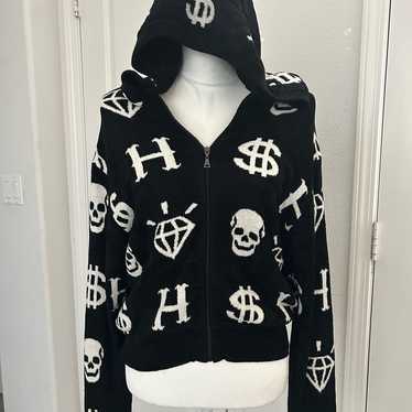 Hysteric glamour skull hoodie - Gem