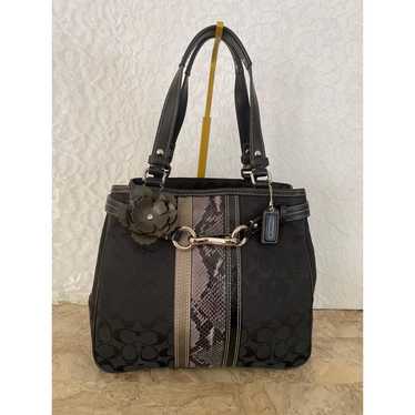 バッグ coach python hand bag 2way shoulder Vintage Coach Shoulder Bag Python 2way