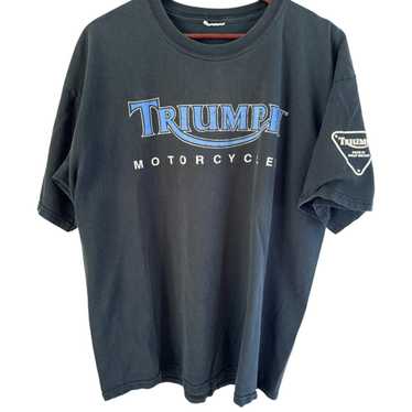 トップス 90s TRIUMPH vintage tee Vintage 80s 90s Triumph Motorcycles Racing T Shirt Great