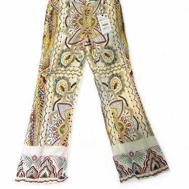 未使用♡SACRA OVERLAP PAISLEY PANTS ブラウン　S OVERLAP PAISLEY PANTS 180 ブラウン【SACRA(サクラ)】｜Fleur