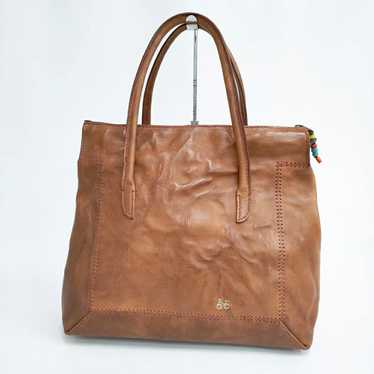 Henry cuir leather tote - Gem