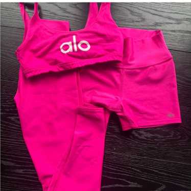 Pink alo yoga set - Gem