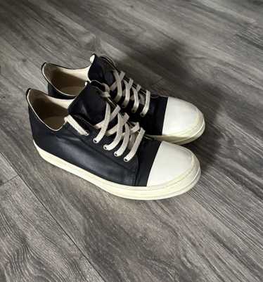 rick owens sneakers sneaks ラモーンズ　43 Rick Owens OG Jumbo Lace Ramones leather in black SZ:43