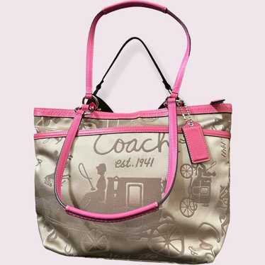 Coach tote bag carriage - Gem