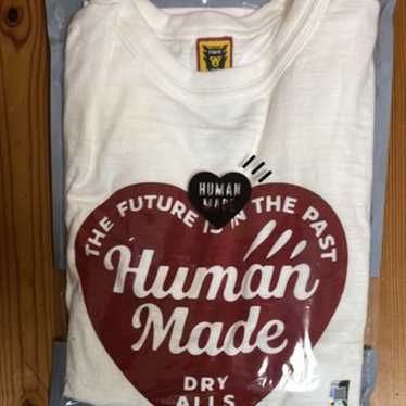 HUMAN MADE ハートボタン付きポケットTシャツ 22ss 白 XL Human made heart t - Gem