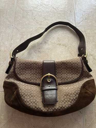 バッグ Coach Signature Flap Hobo Shoulder Bag Coach Soho Mini Signature Flap Hobo Handbag | Coach Handbags