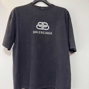 BALENCIAGA 2022 BBロゴ刺繍　Tシャツ Balenciaga BB Logo Oversize T-Shirt | Sendegaro HK