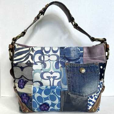 Coach patchwork denim hobo - Gem