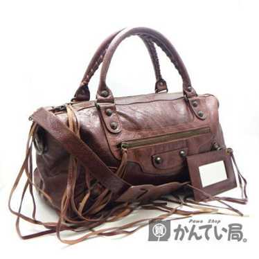 Balenciaga バレンシアガ ツイッギーバッグ　ブラウン Balenciaga Twiggy | eBay