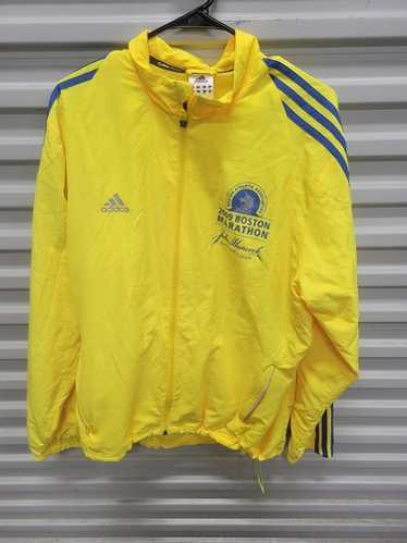 adidas 2004 BOSTON MARATHON ウィンドブレーカー L Vintage adidas boston marathon - Gem