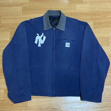 トップス AKIMBO CLUB ZIP UP - NY NOODLE BLUE Akimbo Club 