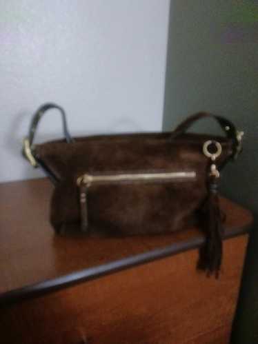 未使用保管品 vintage coach old スウェード suede Vintage Suede Coach Purse - Gem