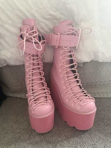 TRAITOR BOOTS - HOT PINK FUR 新品未使用 Dolls Kill Club Exx TRAITOR BOOTS - HOT PINK FUR | eBay